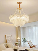 GobekUsa Crystal Chandelier: Modern Luxury Lighting for Living Room, Bedroom, and Dining Room