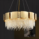 GobekUsa Crystal Chandelier: Modern Luxury Lighting for Living Room, Dining, and Bedroom
