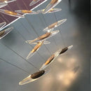 GobekUsa Crystal Chandelier: Modern Luxury Lighting for Living Room, Villa, Hotel, and Loft