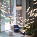 GobekUsa Crystal Chandelier: Modern Luxury Lighting for Living Room, Villa, Hotel, and Loft