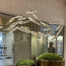 GobekUsa Crystal Chandelier: Modern Luxury Lighting for Living Room, Villa, Hotel, and Loft