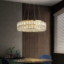 GobekUsa Crystal Chandelier: Modern Luxury Lighting for Living Room, Restaurant, and Villa