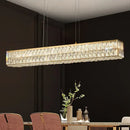 GobekUsa Crystal Chandelier: Modern Luxury Lighting for Living Room, Restaurant, and Villa