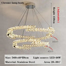 GobekUsa Crystal Chandelier: Modern Luxury Living Room Lamps for Bedroom and Dining Room