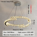GobekUsa Crystal Chandelier: Modern Luxury Living Room Lamps for Bedroom and Dining Room