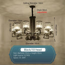 GobekUsa Crystal Chandelier: Modern Luxury Main Light for Livingroom, Hall, and Restaurant
