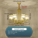 GobekUsa Crystal Chandelier: Modern Luxury Main Light for Livingroom, Hall, and Restaurant