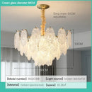 GobekUsa Crystal Chandelier: Modern Luxury Master Bedroom French Light for Living Room