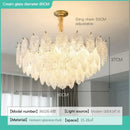 GobekUsa Crystal Chandelier: Modern Luxury Master Bedroom French Light for Living Room