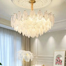 GobekUsa Crystal Chandelier: Modern Luxury Master Bedroom French Light for Living Room