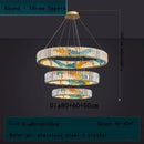 GobekUsa Crystal Chandelier Pendant Lamp, Exquisite Oriental Style Lighting for Home