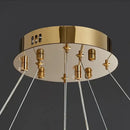 GobekUsa Crystal Chandelier Pendant Lamp, Exquisite Oriental Style Lighting for Home