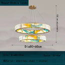 GobekUsa Crystal Chandelier Pendant Lamp, Exquisite Oriental Style Lighting for Home