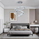 GobekUsa Crystal Chandelier Pendant Lamp for Dining Room and Bedroom