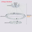 GobekUsa Crystal Chandelier Pendant Lamp for Dining Room and Bedroom
