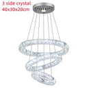 GobekUsa Crystal Chandelier Pendant Lamp for Dining Room and Bedroom