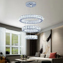 GobekUsa Crystal Chandelier Pendant Lamp for Dining Room and Bedroom