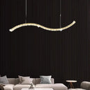 GobekUsa Crystal Chandelier Pendant Lamp Hanging Light for Living Room