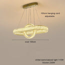 GobekUsa Crystal Chandelier Pendant Lamps for Home Decor and Modern Living Room Lighting