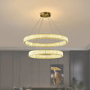 GobekUsa Crystal Chandelier Pendant Lamps for Home Decor and Modern Living Room Lighting