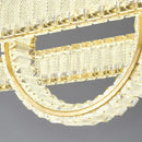 GobekUsa Crystal Chandelier Pendant Lamps for Home Decor and Modern Living Room Lighting