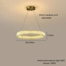 GobekUsa Crystal Chandelier Pendant Lamps for Home Decor and Modern Living Room Lighting