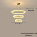 GobekUsa Crystal Chandelier Pendant Lamps for Home Decor and Modern Living Room Lighting