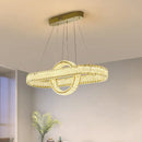 GobekUsa Crystal Chandelier Pendant Lamps for Home Decor and Modern Living Room Lighting