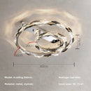 GobekUsa Crystal Chandelier Pendant Light - Dimmable Modern Luxury LED Chrome Luminaria