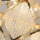 GobekUsa Crystal Chandelier Pendant Light: Elegant Modern Luxury for Living Room Decor