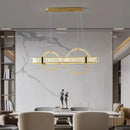 GobekUsa Crystal Chandelier Pendant Light for Living and Dining Room