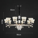 GobekUsa Crystal Chandelier Pendant Light for Living and Dining Room Luxury Home Decor