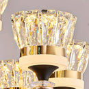 GobekUsa Crystal Chandelier Pendant Light for Living and Dining Room Luxury Home Decor