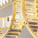 GobekUsa Crystal Chandelier Pendant Light for Living and Dining Room
