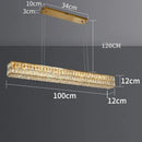 GobekUsa Crystal Chandelier Pendant Light for Living and Dining Room Lighting
