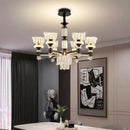 GobekUsa Crystal Chandelier Pendant Light for Living and Dining Room Luxury Home Decor