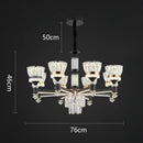 GobekUsa Crystal Chandelier Pendant Light for Living and Dining Room Luxury Home Decor