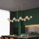 GobekUsa Crystal Chandelier Pendant Light for Living & Dining Room Luxury Decor