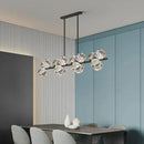 GobekUsa Crystal Chandelier Pendant Light for Living & Dining Room Luxury Decor