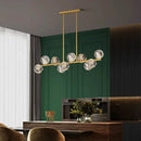 GobekUsa Crystal Chandelier Pendant Light for Living & Dining Room Luxury Decor