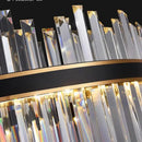 GobekUsa Crystal Chandelier Pendant Light for Living Room Bedroom Ceiling, Luxury Indoor Lighting