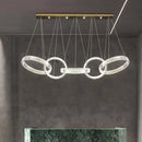 GobekUsa Crystal Chandelier Pendant Light for Living Room Dining Room Ceiling Lighting