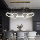 GobekUsa Crystal Chandelier Pendant Light for Living Room Dining Room Ceiling Lighting