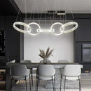 GobekUsa Crystal Chandelier Pendant Light for Living Room Dining Room Ceiling Lighting