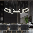 GobekUsa Crystal Chandelier Pendant Light for Living Room Dining Room Ceiling Lighting