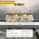 GobekUsa Crystal Chandelier Pendant Light for Luxury Living Room, Bedroom, Dining, Kitchen & Home Décor