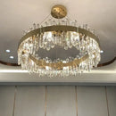 GobekUsa Crystal Chandelier Pendant Light for Luxury Living Room, Bedroom, Dining, Kitchen & Home Décor