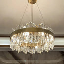 GobekUsa Crystal Chandelier Pendant Light for Luxury Living Room, Bedroom, Dining, Kitchen & Home Décor
