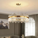 GobekUsa Crystal Chandelier Pendant Light Modern Luxury Dining Room Bedroom Lamp