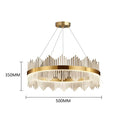 GobekUsa Crystal Chandelier Pendant Light Modern Luxury Dining Room Bedroom Lamp